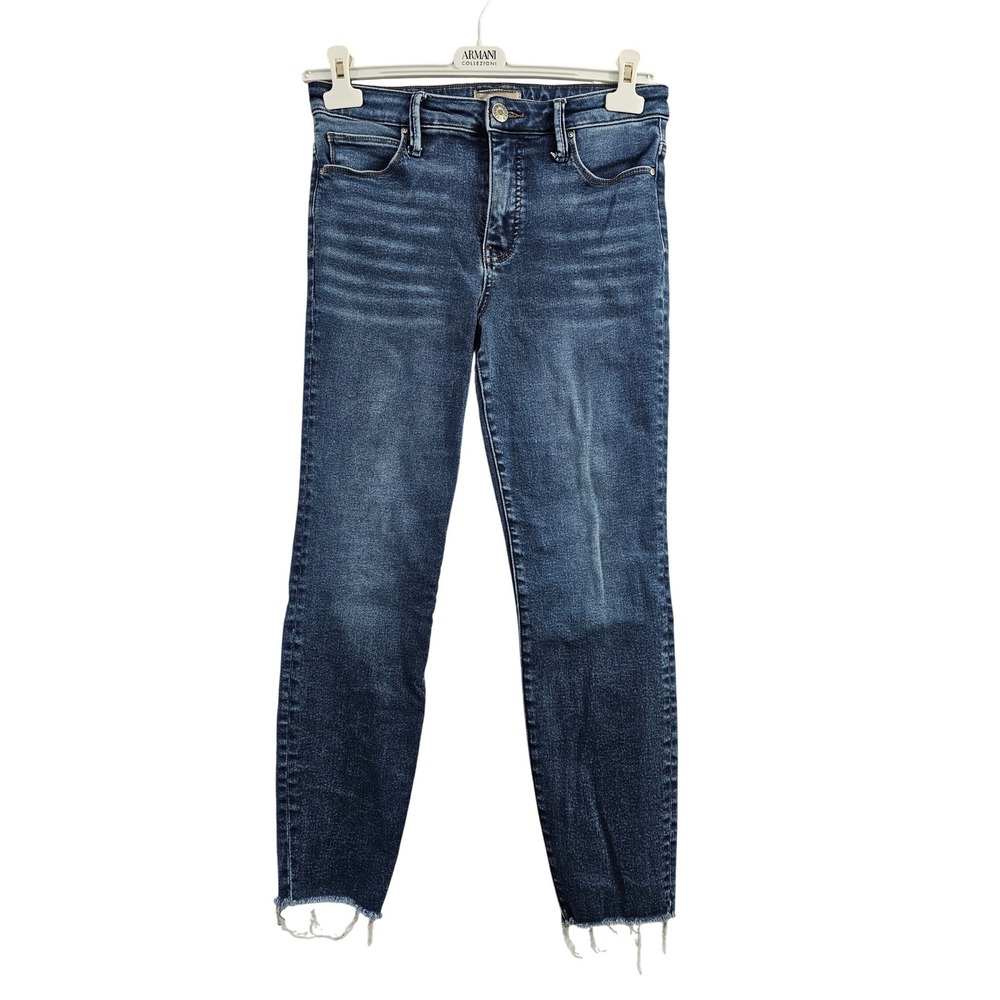 Kut from the Kloth Charlize Fab Ab Cigarette Leg High Rise Jeans Blue Size 8 EUC